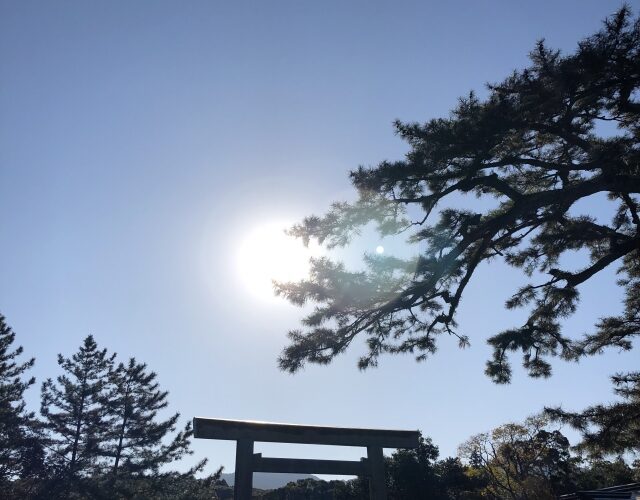 初詣　伊勢神宮参拝